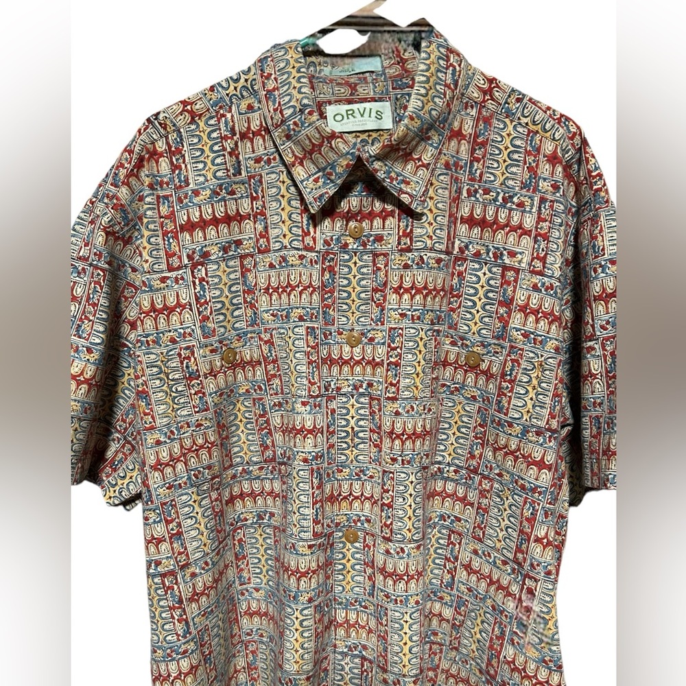 Orvis Men’s XXL Casual Short Sleeve Shirt
